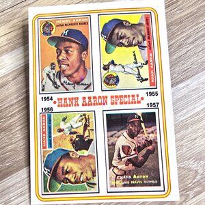 1974 Topps Hank Aaron "Aaron Special" Card No. 2